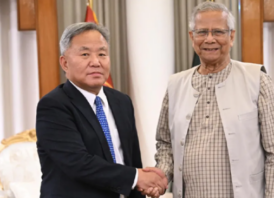 প্রধান উপদেষ্টার সঙ্গে দক্ষিণ কোরিয়ার রাষ্ট্রদূতের বিদায়ী সাক্ষাৎ