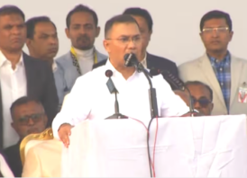 ঢাকা-১৭ আসনে তারেক রহমানের মনোনয়নপত্র জমা