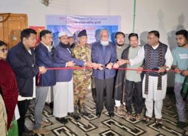 চমেকে বিনামূল্যে বিশুদ্ধ খাবার পানির প্ল্যান্ট স্থাপন করল দূর্বার তারুণ্য ফাউন্ডেশন