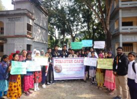 বেরোবি শিক্ষার্থীদের সংগঠন ‘ডিজাস্টার ক্যাফে’র ব্যতিক্রমী সচেতনতামূলক কার্যক্রম