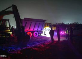 মাধবপুরে কৃষি জমির টপসয়েল কর্তনের বিরুদ্ধে অভিযান