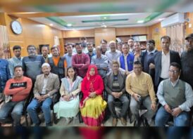 ময়মনসিংহের গৌরীপুরে নির্বাচন ও গণভোট নিয়ে সাংবাদিকদের সাথে উপজেলা নির্বাহ কর্মকর্তার মতবিনিময় সভা অনুষ্ঠিত