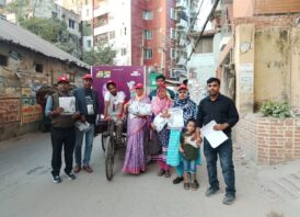 ইঞ্জিনিয়ার সানজিদা ইসলাম তুলির পক্ষে ধানের শীষ মার্কায় ভোট চেয়ে ন্যাবের প্রচারণা