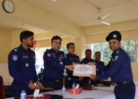 মৌলভীবাজার জেলার শ্রেষ্ঠ ওসি জহিরুল ইসলাম মুন্না