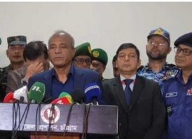 ১৮ কোটি লোকের আইনশৃঙ্খলা রক্ষা করা ডিফিকাল্ট কাজ: স্বরাষ্ট্র উপদেষ্টা