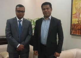 ঢাকার প‌থে শ্রীলঙ্কার স্বাস্থ্যমন্ত্রী, যোগ দে‌বেন শপথ অনুষ্ঠা‌নে