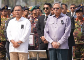 বনানীতে শহীদ সেনাদের প্রতি রাষ্ট্রপতি ও প্রধানমন্ত্রীর শ্রদ্ধা