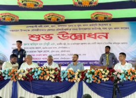 মৌলভীবাজারের কাটাগাং খাল খনন কর্মসূচির শুভ উদ্বোধন
