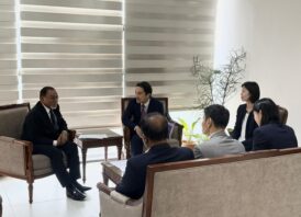 প্রধানমন্ত্রীর উপদেষ্টার (মন্ত্রী পদমর্যাদা) সাথে জাইকা প্রতিনিধি দলের সাক্ষাৎ