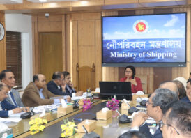 কর্মশালায় জাতীয় প্রতিশ্রুতি বাস্তবায়নে সমন্বিত উদ্যোগ গ্রহণের নির্দেশনা প্রদান করেন নৌপরিবহন সচিব