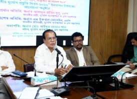 বলে কয়ে আসে না বলেই দুর্যোগের প্রস্তুতি সব সময় থাকা উচিৎ- দুর্যোগ ও ত্রাণ মন্ত্রী