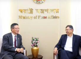 পুলিশ পুনর্গঠনে জাপানের সহযোগিতা চেয়েছেন স্বরাষ্ট্রমন্ত্রী