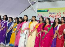 মৌলভীবাজারে আজ শেষ হচ্ছে মাসব্যাপী দীর্ঘ কর্মযজ্ঞের আবৃত্তি উৎসব