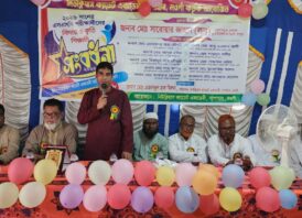 সাপাহারে এসএসসি পরীক্ষার্থীদের বিদায় ও কৃতি শিক্ষার্থীদের সংবর্ধনা প্রদান