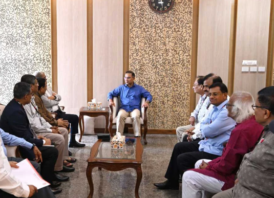 প্রধানমন্ত্রীর সঙ্গে পূজা উদযাপন পরিষদের প্রতিনিধিদলের সৌজন্য সাক্ষাৎ