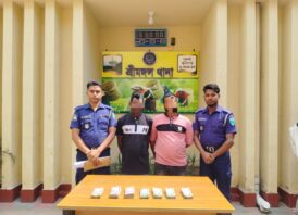 শ্রীমঙ্গলে মাদক বিক্রির ৫ লাখ টাকাসহ দুই কারবারি গ্রেফতার, মোট আটক ৭