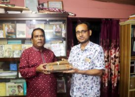 রবীন্দ্রনাথকে ঘিরে আজীবন সাধনার স্বীকৃতি পাচ্ছেন কবি নৃপেন্দ্রলাল দাশ