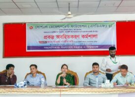 মনোহরগঞ্জে বি-স্ট্রং প্রকল্পের অবহিতকরণ কর্মশালা অনুষ্ঠিত