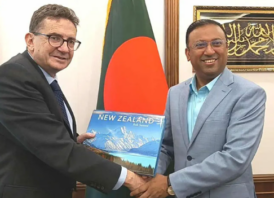 প্রধানমন্ত্রীর পররাষ্ট্র উপদেষ্টার সঙ্গে নিউজিল্যান্ড হাইকমিশনারের সৌজন্য সাক্ষাৎ