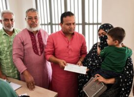 সদরঘাট লঞ্চ দুর্ঘটনায় নিহতদের পরিবারকে আর্থিক সহায়তা প্রদান