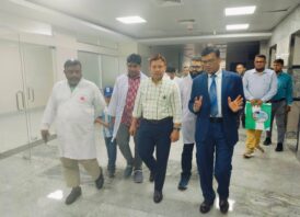 ন্যাশনাল ইনস্টিটিউট অব নিউরোসায়েন্সেস ও হাসপাতাল পরিদর্শন করলেন স্বাস্থ্য সচিব