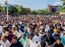 চট্টগ্রামে ১১ দলীয় ঐক্যের মহাসমাবেশ শুরু