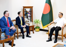 প্রধানমন্ত্রীর সঙ্গে যুক্তরাষ্ট্রের বিশেষ দূত সার্জিও গরের সাক্ষাৎ