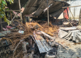 পাবনার সাঁথিয়া দোকান এবং বাড়িতে পরপর তিনবার আগুন নিরাপত্তাহীনতায় পুরো পরিবার