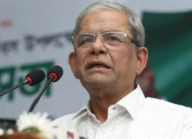 বিরোধীদল হাসিনার ভাষায় কথা বলা শুরু করেছে : মির্জা ফখরুল