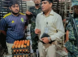 কেক তৈরিতে পচা ডিম,বেকারিকে ৪০ হাজার টাকা জরিমানা