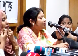 সাধনা মহলের বিরুদ্ধে মামলা প্রত্যাহারসহ ৬ দফা দাবি জুলাই শহীদ পরিবার ও গণঅভ্যুত্থানের শক্তির