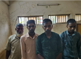 নোয়াখালীতে ডাকাতির প্রস্তুতিকালে গ্রেপ্তার ৬
